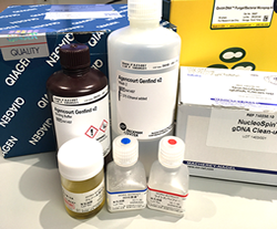DNA抽出キット試薬の例